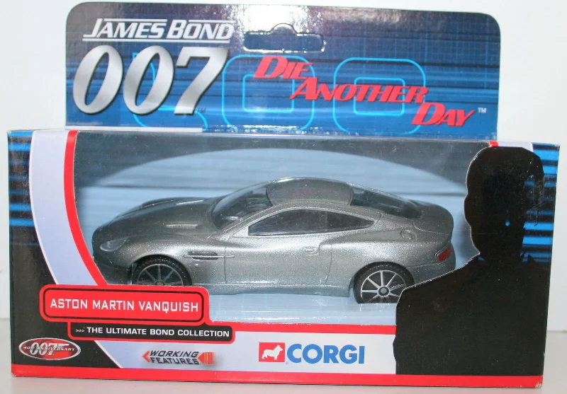 Realistic toy carsCORGI TY07501 JAMES BOND 007 ASTON MARTIN VANQUISH - DIE ANOTHER DAY