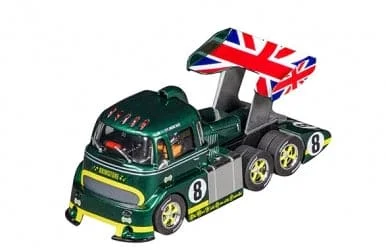 Playful toys CARRERA 31093 Racetruck Cabover "British Racing Green, No.8", Digital 1/32 w/Lights NEW FOR 2024