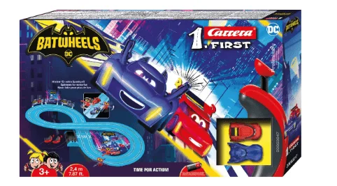 High-quality materials toys Carrera 63047 Batwheels Time for Action new for 2024