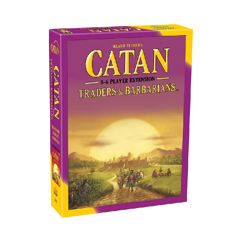 Thought-provoking puzzles Catan Traders & Barbarians 5-6 Player Extension
