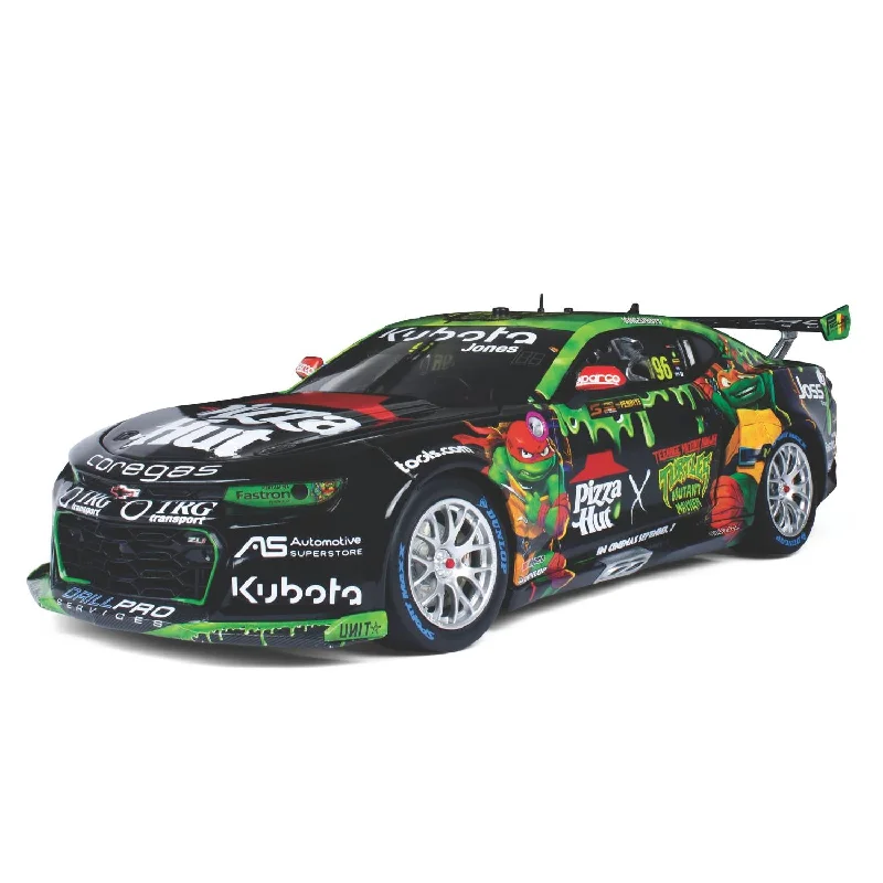 Enthusiastic toysCHEVROLET CAMARO - BJR - JONES/BOYS #96 - 2023 Penrite Sandown 500 - Race 24 - Pizza Hut TMNT Livery - 1:18 Scale Diecast Model Car Enthusiastic toysCHEVROLET CAMARO - BJR - JONES/BOYS #96 - 2023 Penrite Sandown 500 - Race 24 - Pizza Hut TMNT Livery - 1:18 Scale Diecast Model Car