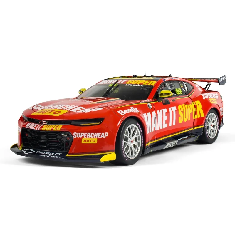 High-quality toy cars CHEVROLET CAMARO - SUPERCHEAP AUTO RACING - LOWNDES / GODDARD #888 - 2023 Bathurst 1000 WILDCARD - 1:43 Scale Diecast Model Car