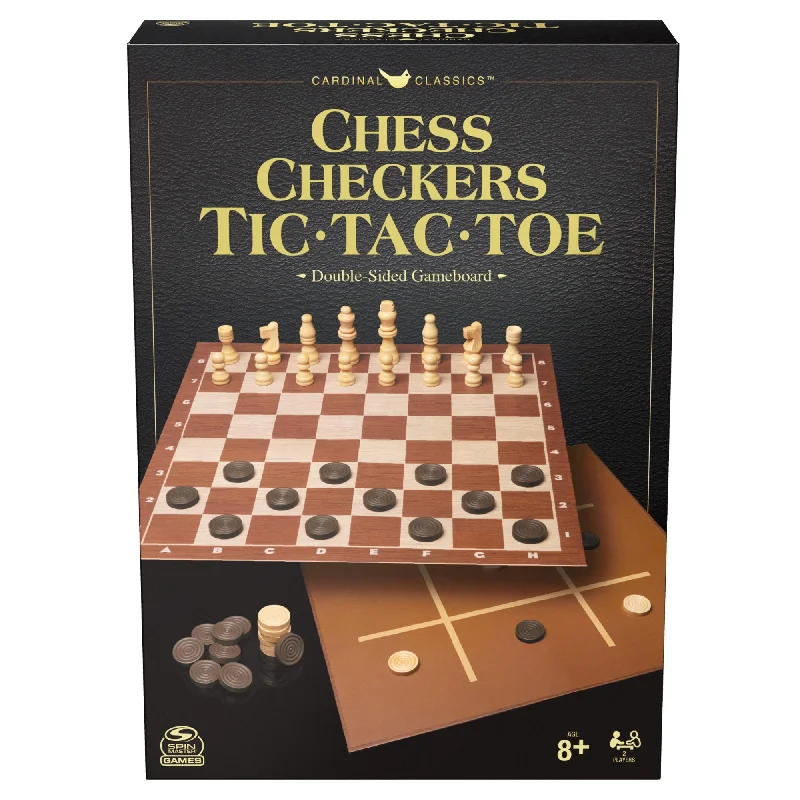 Time-consuming puzzles Classic Games Chess, Checkers & Tic Tac Toe