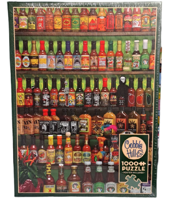 Relaxing games Cobble Hill - Hot Hot Sauce - 1000pc Puzzle