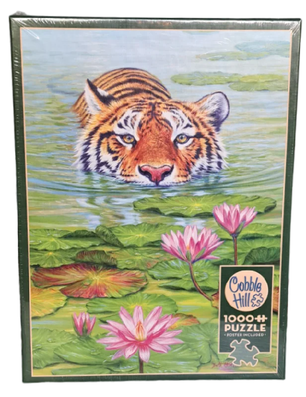 Casual games Cobble Hill - Land of the Lotus - 1000pc Puzzle