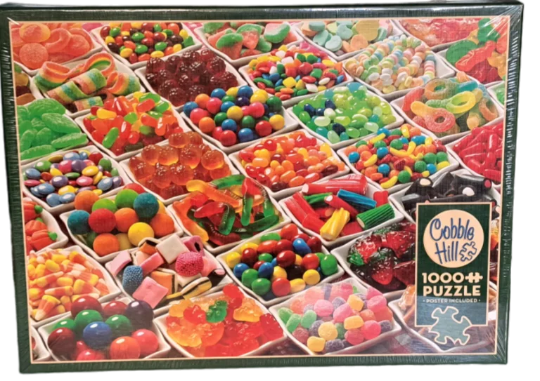 Logical puzzles Cobble Hill - Sugar Overload - 1000pc Puzzle