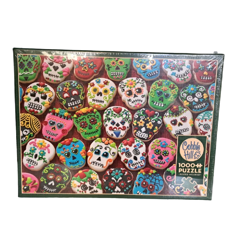 Exciting gamesCobble Hill - Sugar Skull Cookies - 1000pc Puzzle