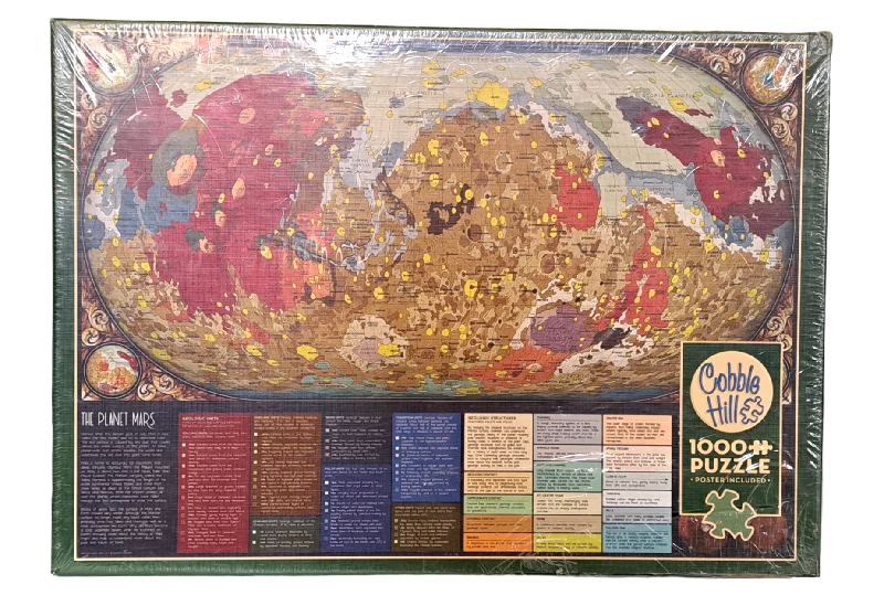 Age-appropriate puzzles Cobble Hill - The Planet Mars - 1000pc Puzzle