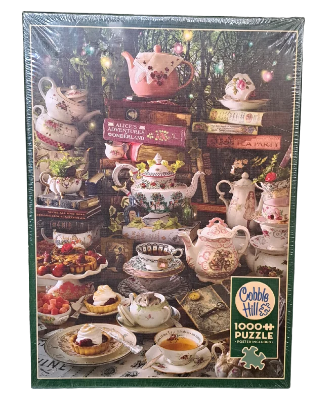Logical puzzles Cobble Hill - We're All Mad Here - 1000pc Puzzle
