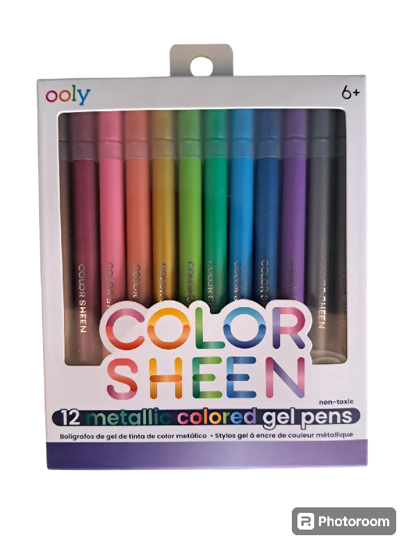 Entertaining games Color Sheen - Metallic Colored Gel Pens