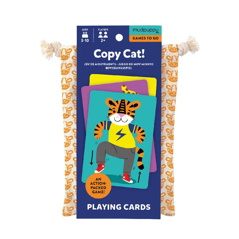 Competitive games COPY CAT! PLAYING CARDS TO GO
