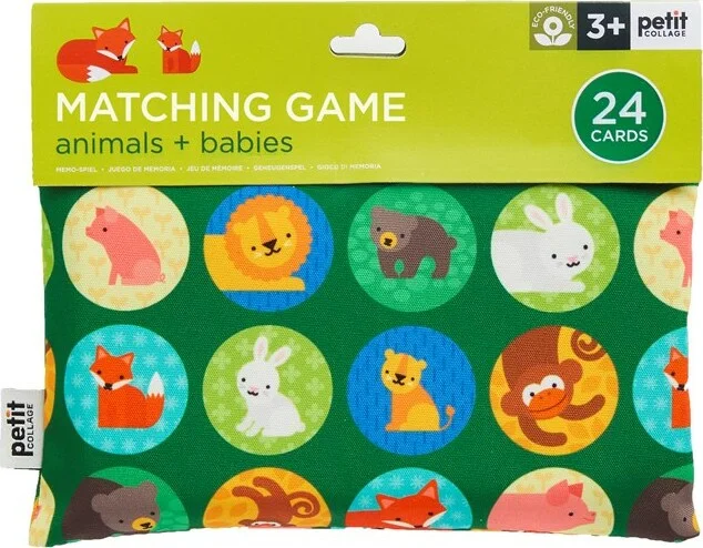 Fast-paced games Animals ,  Babies Matching Game