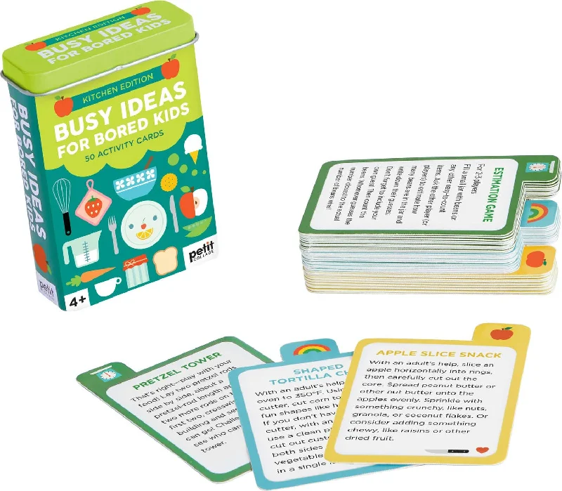 Entertaining games Busy Ideas for Bored Kids Kitchen Edition