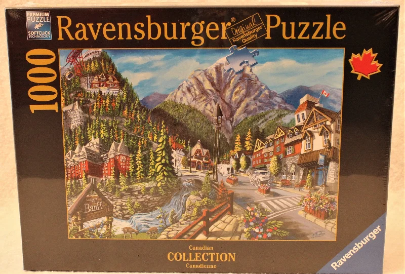 Addictive games Ravensburger 1000pc  Puzzle - Welcome to Banff