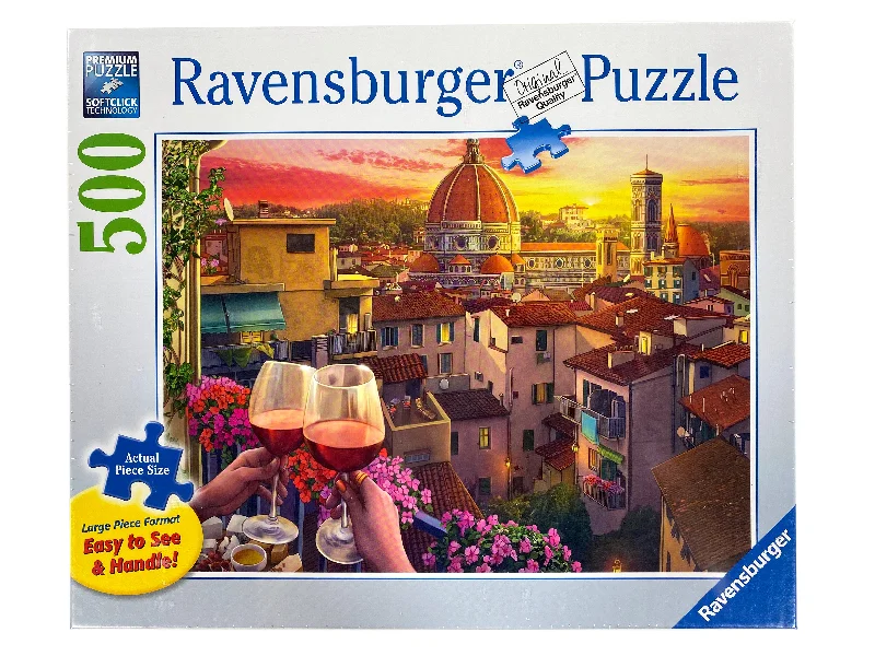 Addictive games Cozy Wine Terrace 500 Piece Large Format Puzzle