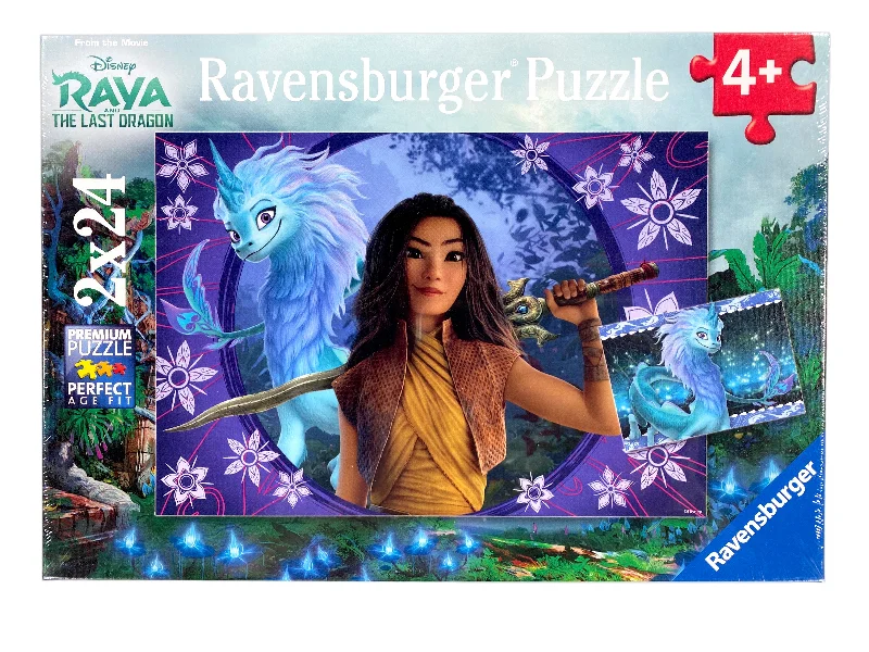 Innovative gamesDisney Raya and Sisu The Last Dragon 2x24 Piece Puzzles