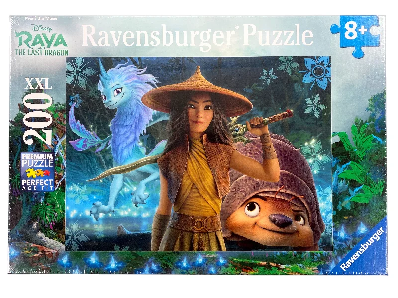 Intricate puzzles Disney Raya, Tuk Tuk and Sisu 200 Piece Puzzle