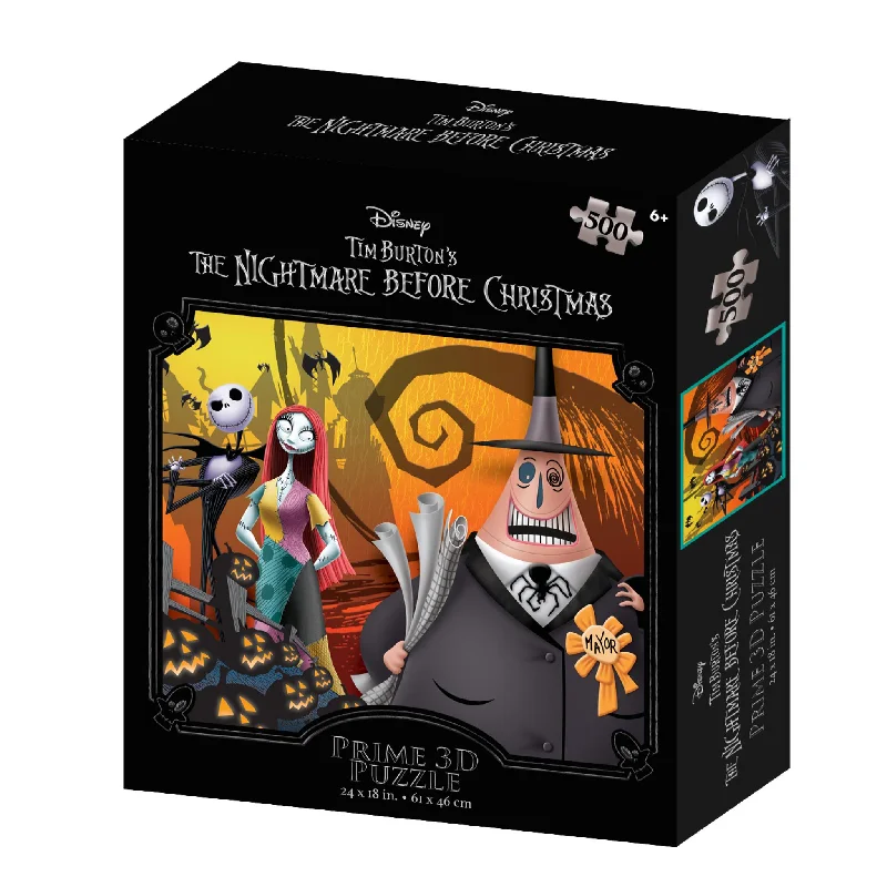 Competitive games Disney The Nightmare Before Christmas Prime 3D 500 Piece Puzzle
