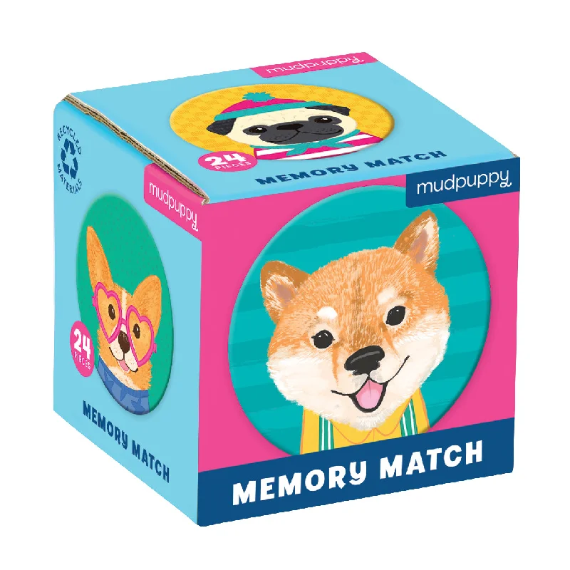 Competitive games DOG PORTRAITS MINI MEMORY MATCH