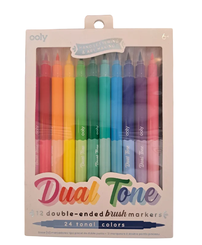 Logical puzzles Dual Tone - Double Ended Brush Markers