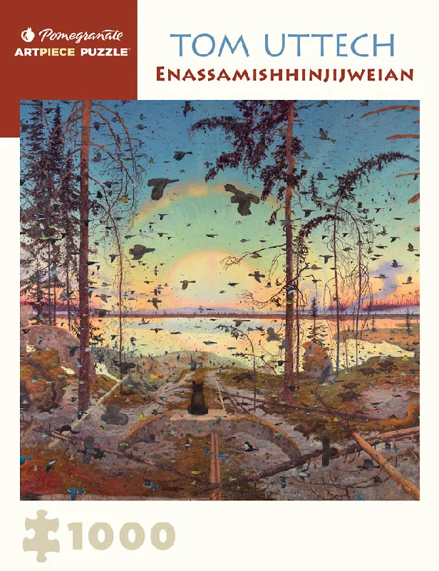 Interactive games Enassamishhinjijweian - 1000 Piece Tom Uttech Puzzle