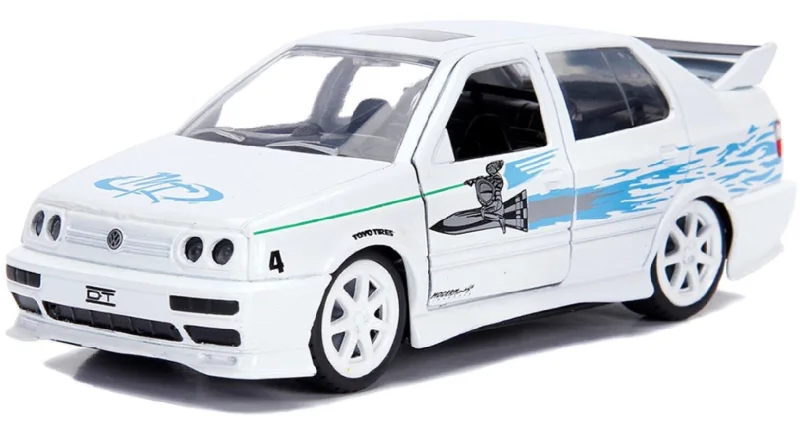 High-quality toy cars Fast and Furious - 1995 Volkswagon Jetta 1:24 Scale Hollywood Ride