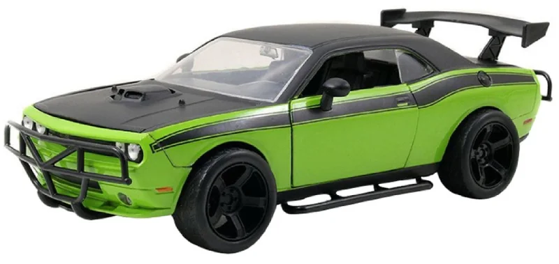 High-quality materials toys Fast and Furious - Dodge Challenger SRT8-Off Road 1:24 Scale Hollywood Ride
