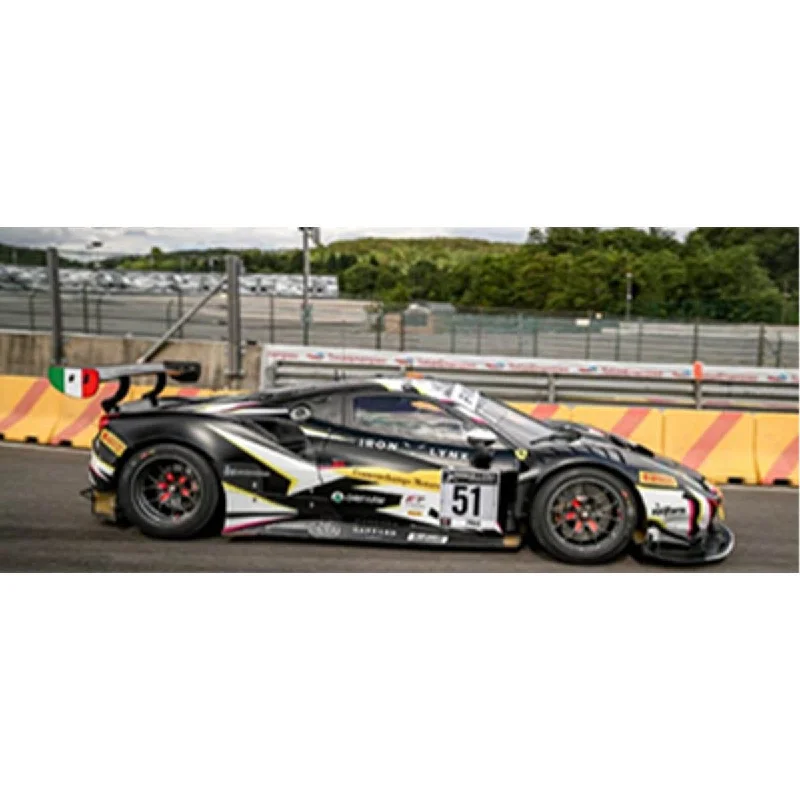 Playful toys Ferrari 488 GT3 No.51 Iron Lynx - Winner 24H Spa 2021 - C. Ledogar - N. Nielsen - A. Pier Guidi - 1:18 Scale Resin Model Car Playful toys Ferrari 488 GT3 No.51 Iron Lynx - Winner 24H Spa 2021 - C. Ledogar - N. Nielsen - A. Pier Guidi - 1:18 Scale Resin Model Car