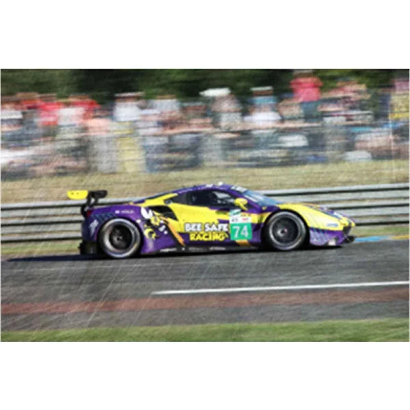 Enthusiastic toysFerrari 488 GTE EVO No.74 - Riley Motorsports - 24H Le Mans 2022 - F. Fraga - S. Bird - S. van Gisbergen - 1:43 Scale Resin Model Car