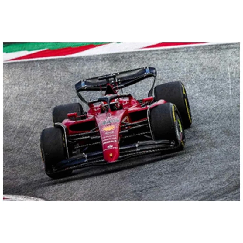 High-quality toy cars Ferrari F1-75 No.16 Winner Austria GP 2022 - Charles Leclerc - 1:18 Scale Resin Model Car