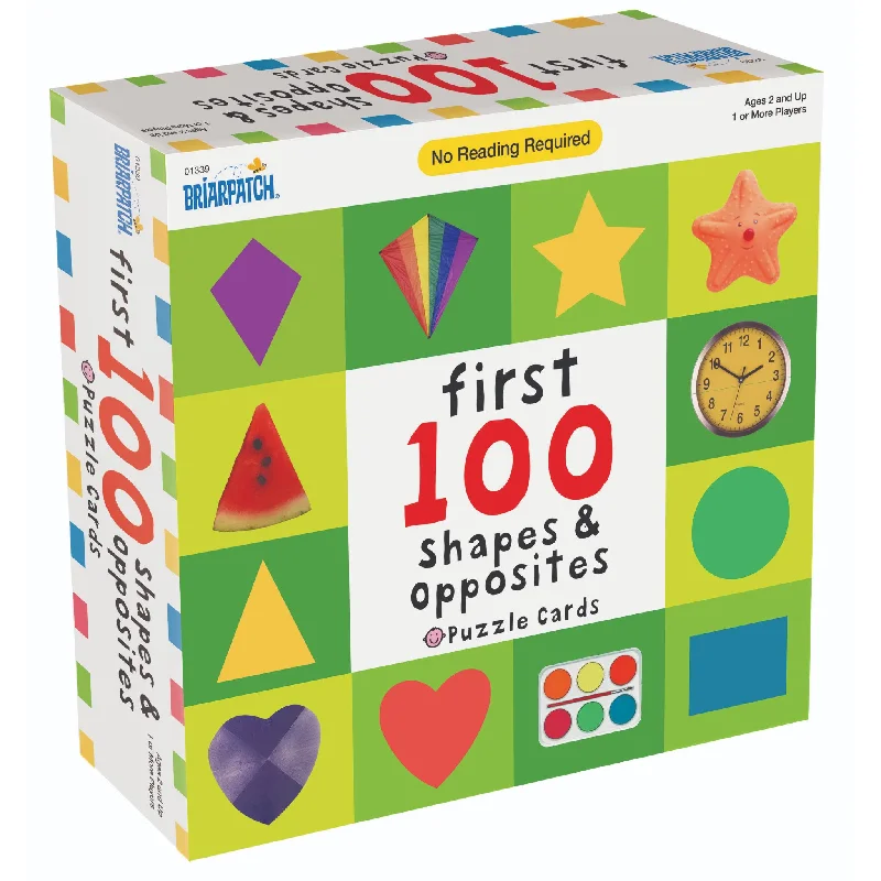 Interactive games First 100 Shapes & Opposites Puzzle Cards