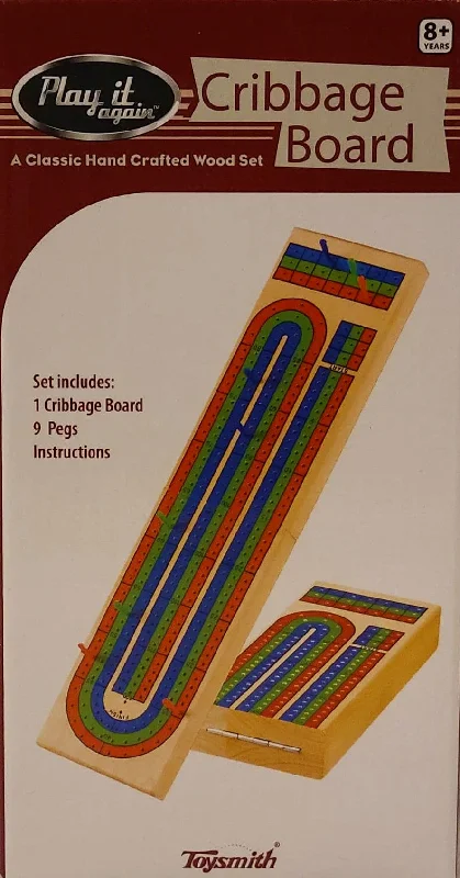 Challenging puzzles Folding Cribbage Board
