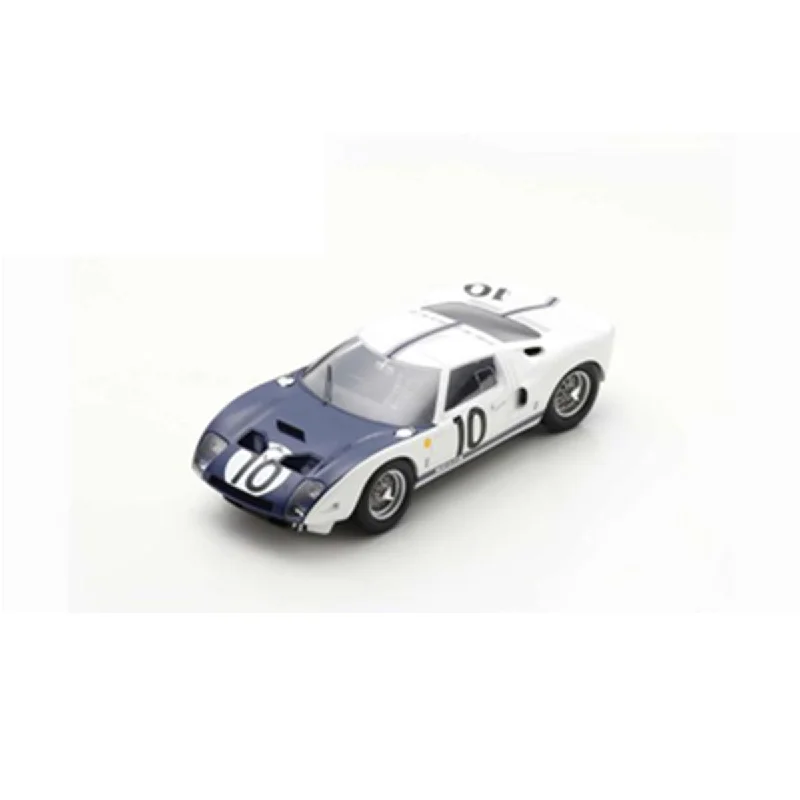 Durable toysFord GT40 Mk I No.10 Lap Record 24H Le Mans 1964 - P. Hill - B. McLaren - 1:18 Scale Resin Model Car
