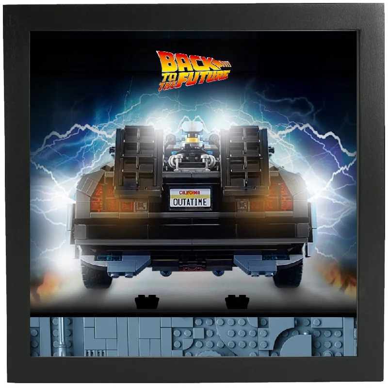 Encouraging teamwork LEGO gamesFrame for Lego® Back to the Future Time Machine Minifigures Encouraging teamwork LEGO gamesFrame for Lego® Back to the Future Time Machine Minifigures
