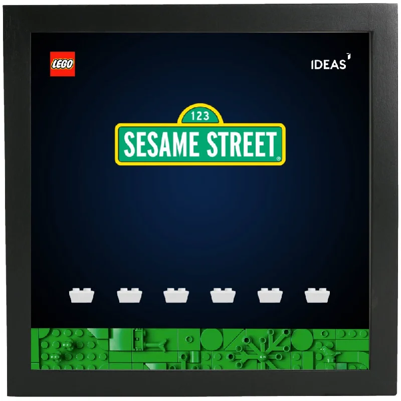 Endlessly replayable LEGO scenariosFrame for LEGO® Ideas 123 Sesame Street Minifigures Endlessly replayable LEGO scenariosFrame for LEGO® Ideas 123 Sesame Street Minifigures