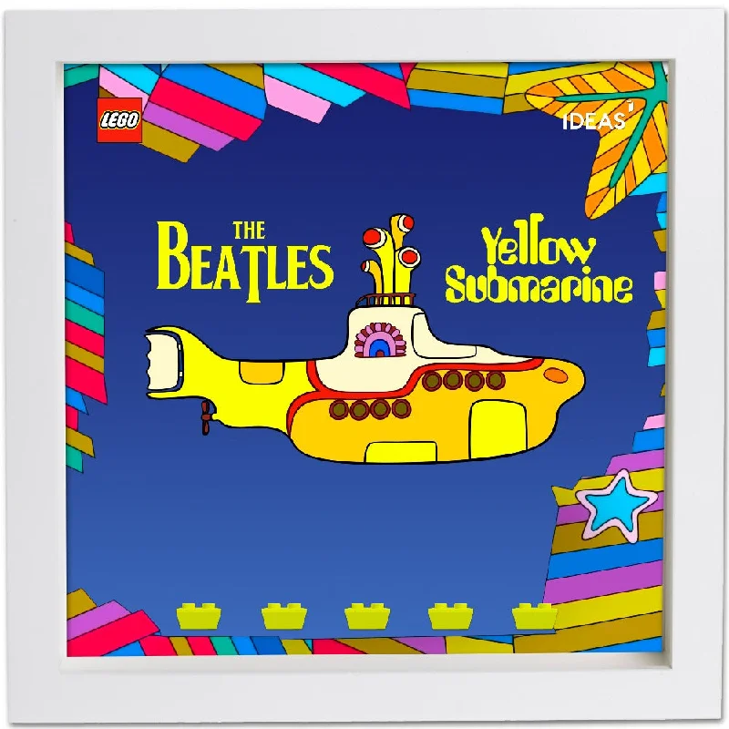 Inspiring architectural interest LEGOFrame for LEGO® Ideas The Beatles Yellow Submarine Minifigures Inspiring architectural interest LEGOFrame for LEGO® Ideas The Beatles Yellow Submarine Minifigures
