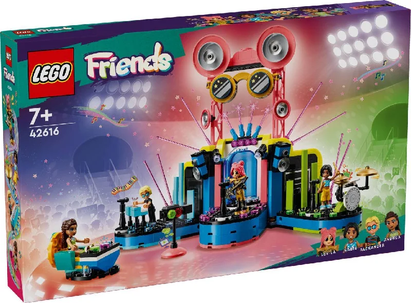 Thematically rich LEGO setsFRIENDS HEARTLAKE CITY MUSIC TALENT SHOW - 42616
