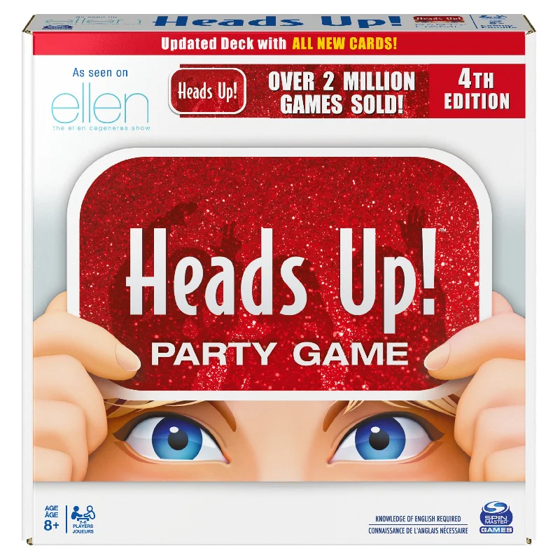 Logical puzzles Head’s Up, Party Game 4th Edition