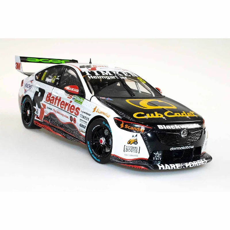 Realistic toy carsHOLDEN ZB COMMODORE - BJR - HEIMGARTNER #8 R&J Batteries - Merlin Darwin Triple Crown - Race 16 - 1:18 Scale Diecast Model Car
