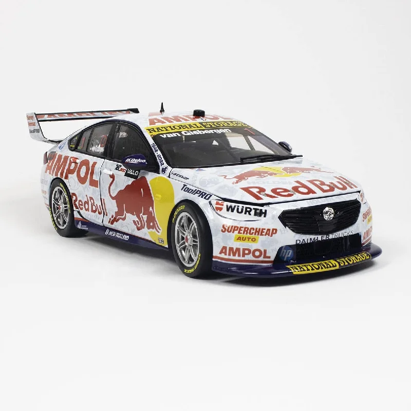 High-quality toy cars HOLDEN ZB COMMODORE - RED BULL AMPOL RACING - VAN GISBERGEN #1 - 2022 VAILO Adelaide 500 CHAMPIONSHIP WINNER - 1:64 Scale Diecast Model Car