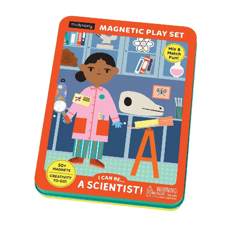 Intricate puzzles I can be.....A Scientist! Magnetic Activities in a Decorative Tin