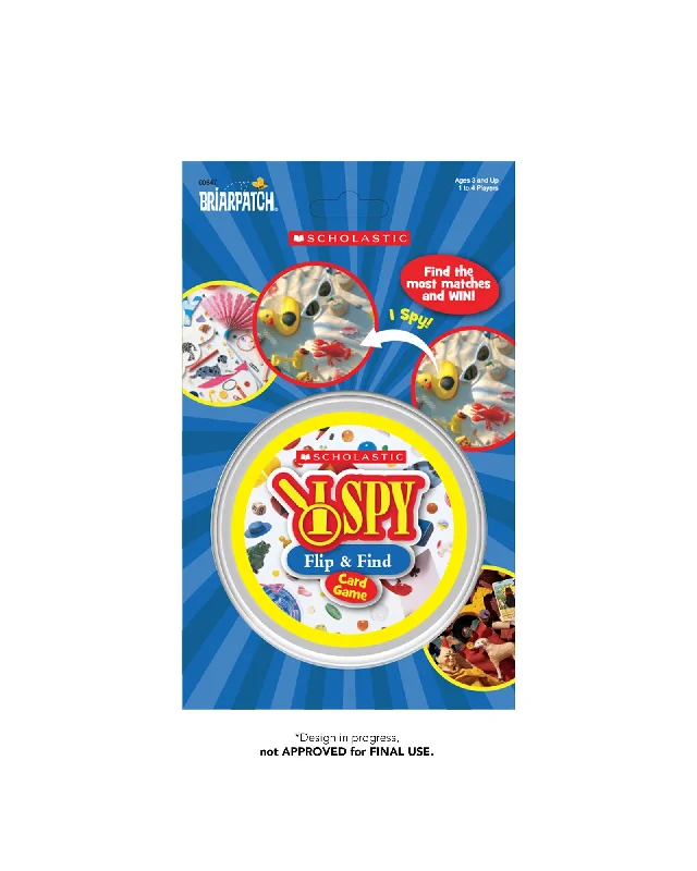 Entertaining games I Spy Flip and Find Card Game