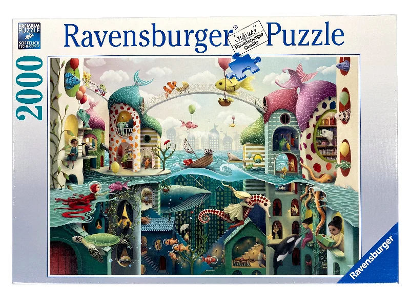 Age-appropriate puzzles If Fish Could Walk 2000 Piece Puzzle