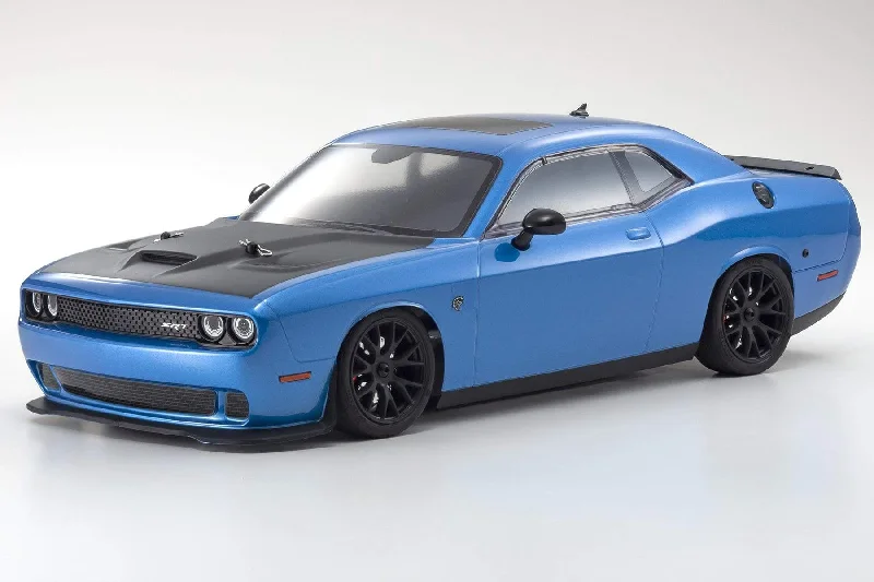 Fun toy carsKyosho Fazer Mk2 Blue Dodge Challenger SRT Hellcat 1/10 Scale 4WD Car - RTR Fun toy carsKyosho Fazer Mk2 Blue Dodge Challenger SRT Hellcat 1/10 Scale 4WD Car - RTR