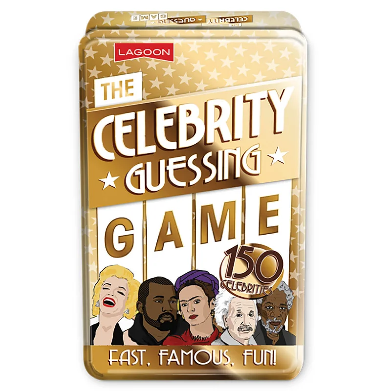 Relaxing games Lagoon The Celebrity Guessing Tinned Game