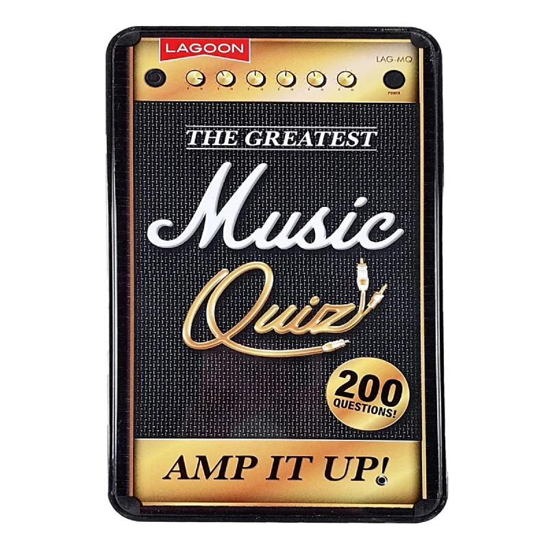 Relaxing games Lagoon The Greatest Music Quiz Tinned Game