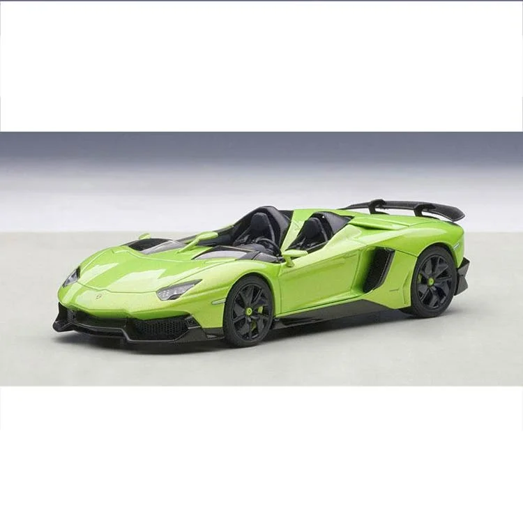 High-quality toy cars Lamborghini Aventador J - 2012 - Lime Green - 1:43 Model Car