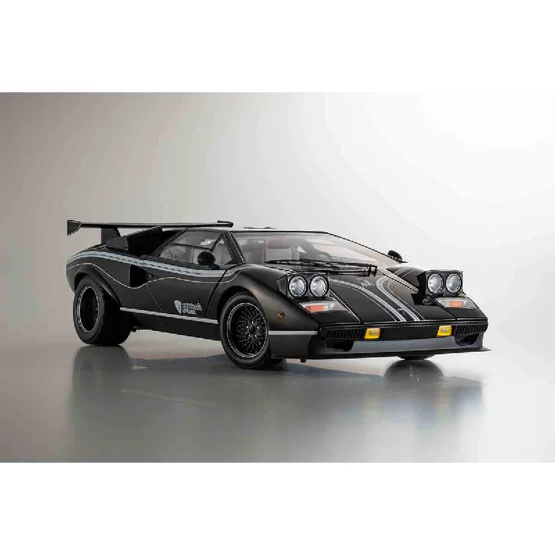 High-quality toy cars Lamborghini Countach LP500R - Black - 1:12 Scale Diecast Model Car