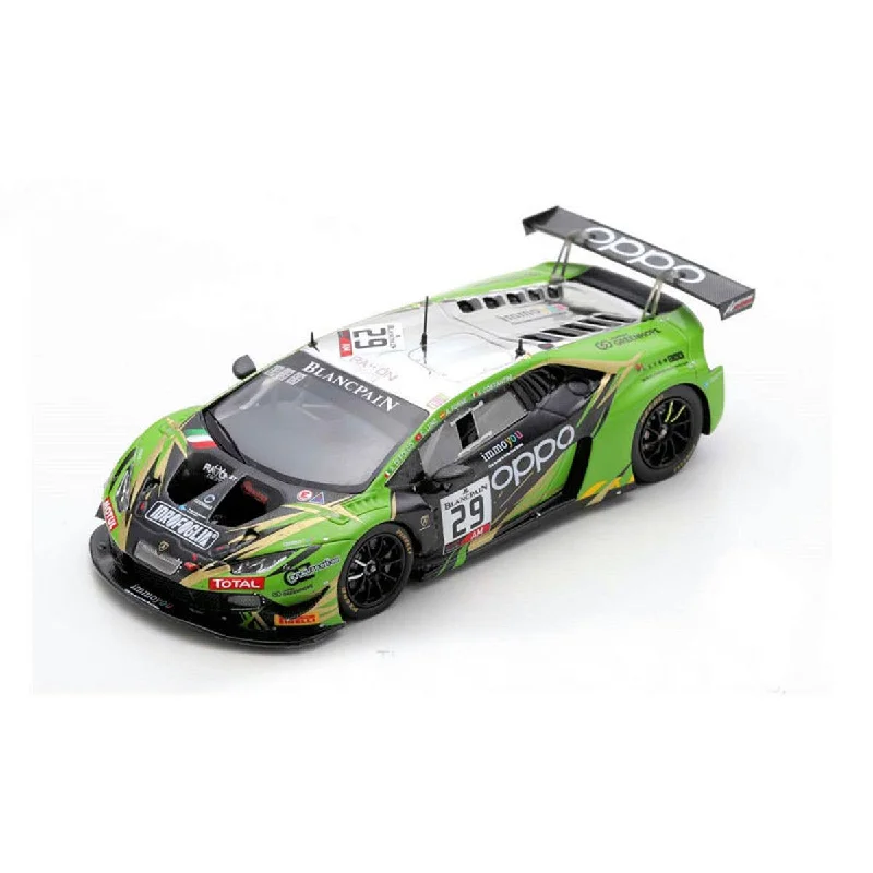 Realistic toy carsLamborghini Huracán GT3 EVO No.29 Raton Racing by Target - 24H Spa 2019 - C. Lenz - T. Forne - S. Costantini - A. Di Folco.  Limited 300 - 1:43 Scale Resin Model Car