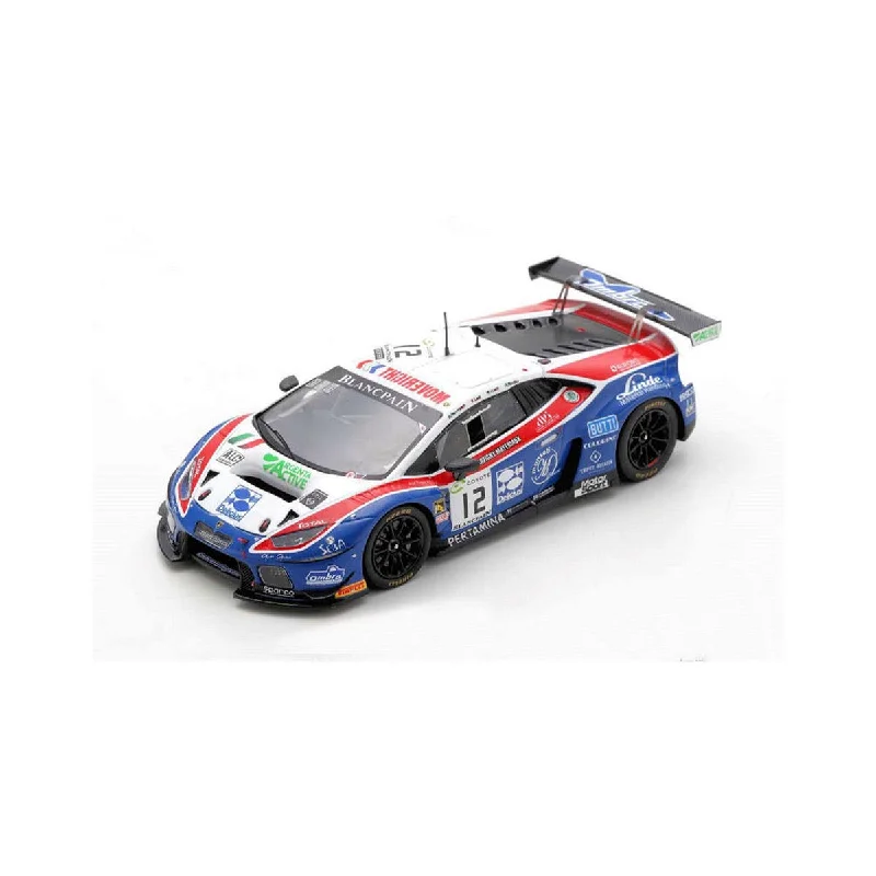 Enthusiastic toysLamborghini Huracán GT3 No.12 Ombra Racing 24H Spa 2018 Limited 300 - 1:43 Scale Resin Model Car Enthusiastic toysLamborghini Huracán GT3 No.12 Ombra Racing 24H Spa 2018 Limited 300 - 1:43 Scale Resin Model Car